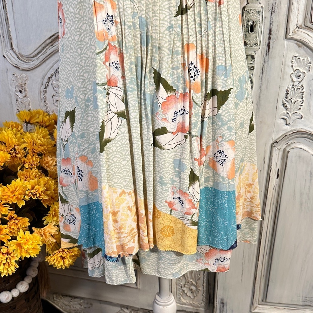 Sanctuary Floral Patchwork Spaghetti Strap Dress - image 5